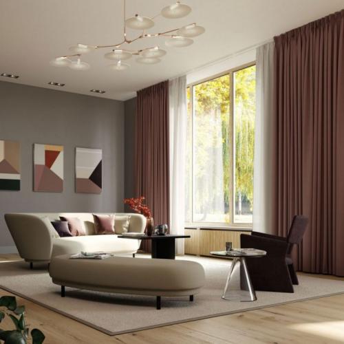 Потолочные шторы: 140 фото моделей с традиционным крепления штор