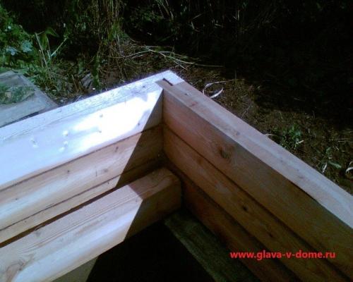 Как собрать сруб бани из бруса своими руками. В каком порядке монтировать сруб бани