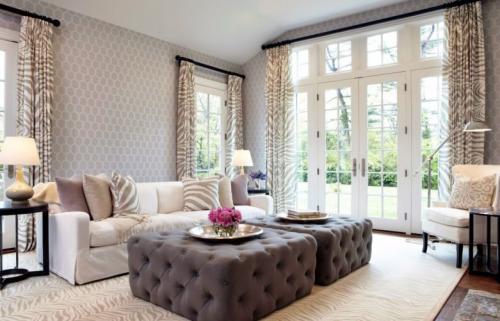 Как сшить шторы для потолочного карниза. Какие фасоны можно освоить без швейного оборудования?