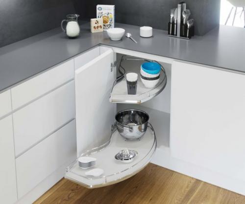 Виды угловых шкафов для кухни. Размеры и виды угловых кухонных шкафов