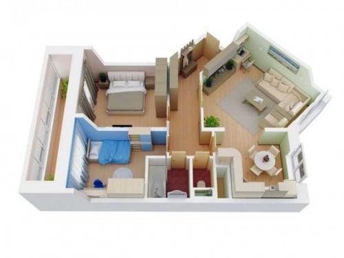 Дизайн 3-х комнатной квартиры. Трехкомнатная квартира: планировка и правильное использование пространства. Выбор материалов отделки, мебели и света (фото + видео)