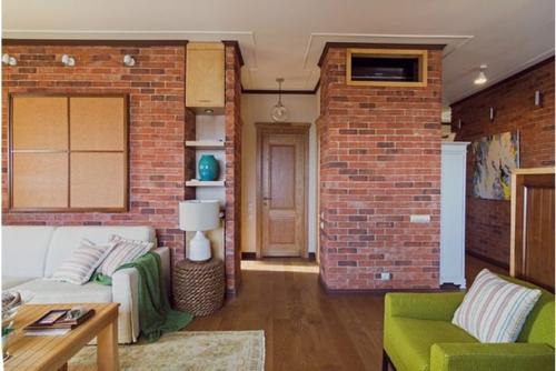 Дизайн 3-х комнатной квартиры. Трехкомнатная квартира: планировка и правильное использование пространства. Выбор материалов отделки, мебели и света (фото + видео) 15 Дизайн 3-х комнатной квартиры. Трехкомнатная квартира: планировка и правильное использование пространства. Выбор материалов отделки, мебели и света (фото + видео) 15