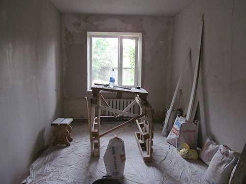 Как защитить стены от пыли и грязи во время ремонта. Подготовка к ремонту комнаты