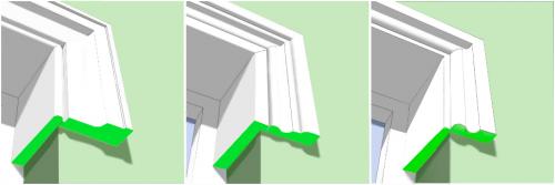 Можно ли использовать пенопласт для закрытия дверного проема. Оконные и дверные наличники из пенопласта, технология и эстетика.