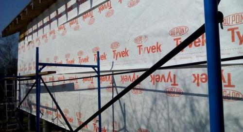 Пленка для укрывания стен при ремонте. Все о пленках в каркасном доме за 5 минут