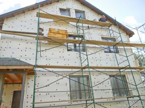 Правильное утепление стен пенопластом. Внешнее утепление стен пенопластом