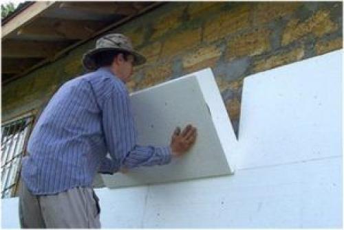 Утепление стен пенопластом своими руками. Эксплуатационные характеристики