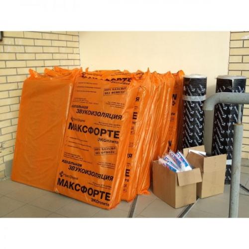 Звукоизоляция пола от нижних соседей. МАКСФОРТЕ ЭКОПЛИТА FLOOR 01