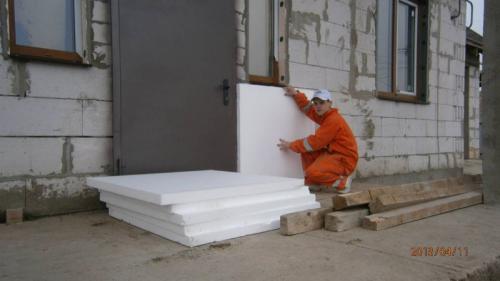 Утепление стен снаружи пенополистиролом своими руками. Плюсы и минусы использования пенополистирола 06