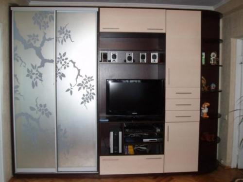 Необычный шкаф-купе в гостиную. Шкаф-купе в гостиную на всю стену: 75 идей дизайна в интерьере