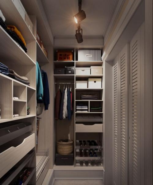 Гардеробная из кладовки в хрущевке