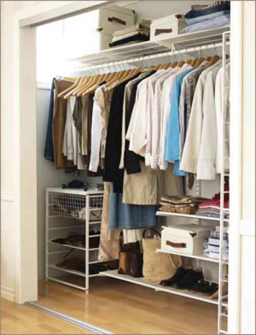 Мини гардеробная в хрущевке. Требования