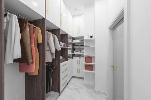 Маленькая гардеробная. Как сделать гардеробную в маленькой комнате: полезные советы