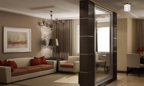 Как расставить мебель в квартире-студии. Квартира студия с одним окном