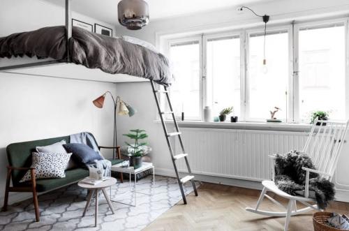 Дизайн однокомнатной квартиры студии 33 кв м. Однокомнатная квартира 33 кв.м.: правила и идеи дизайна на фото