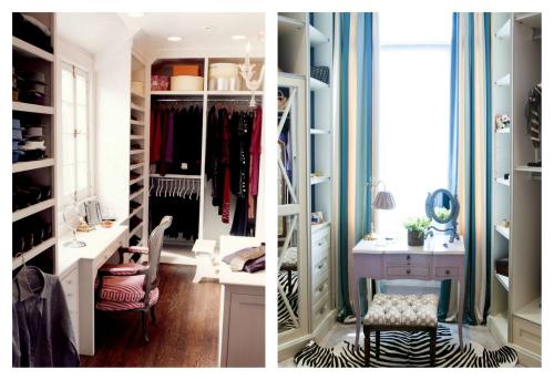 Гардеробная в однокомнатной квартире Вместо кладовки. Особенности гардеробной комнаты в кладовке 08