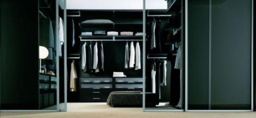 Гардеробная в прихожей однокомнатной квартиры. Прихожая с гардеробной: правила оформления и планировки гардеробной комнаты (115 фото-идей)