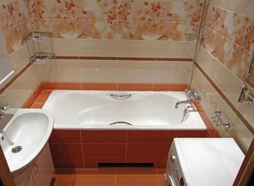 Ванная комната в хрущевке. Цветовые решения для ванной в хрущевке 13