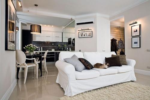 Дизайн однокомнатной квартиры с нишей. Решение по планировке ниши в однокомнатной квартире 28 Дизайн однокомнатной квартиры с нишей. Решение по планировке ниши в однокомнатной квартире 28