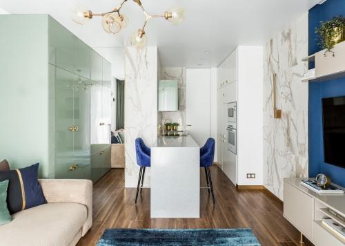 Дизайн однокомнатной квартиры с нишей. Решение по планировке ниши в однокомнатной квартире