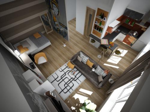 Дизайн однокомнатной квартиры с нишей. Решение по планировке ниши в однокомнатной квартире 31 Дизайн однокомнатной квартиры с нишей. Решение по планировке ниши в однокомнатной квартире 31