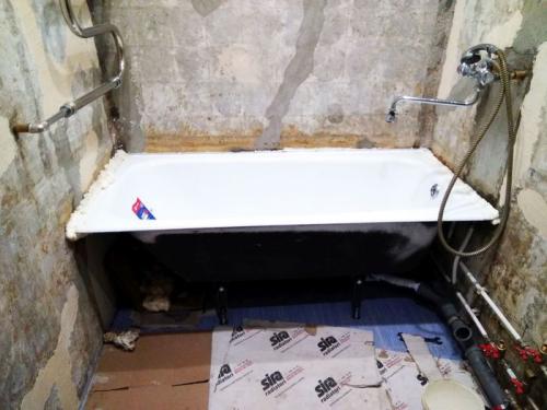 Недорогой ремонт ванной в хрущевке. Бюджетный ремонт в хрущевке (част.  Санузел)