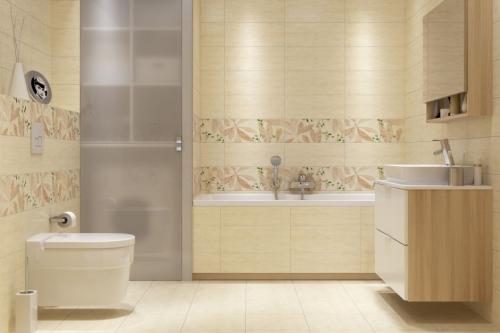 Дизайн ванной комнаты в серо бежевых тонах. Бежевая ванная комната — правила обустройства