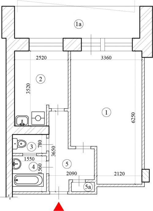 Как лучше объединить санузел в хрущевке. Отделочные материалы и их цвет 03