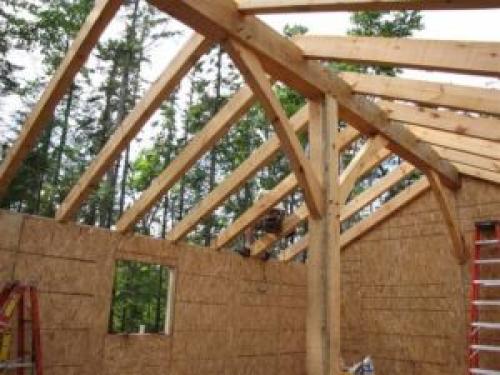 Чертежи и схемы стропильной системы двухскатной крыши. Стропильная система двухскатной крыши: элементы