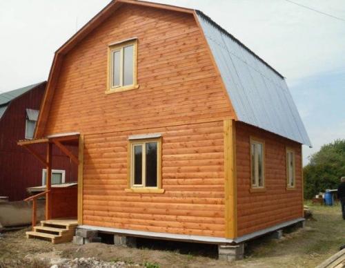 Дом из бруса 6 на 6 своими руками. Почему выбираем именно этот вариант