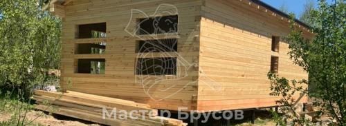 Этапы строительства дома из бруса после усадки. Дом из бруса под усадку – обязательные работы после сборки