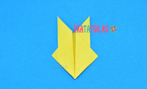 Поделка пчела из бумаги. Оригами пчела: простые пчелки из бумаги для детей