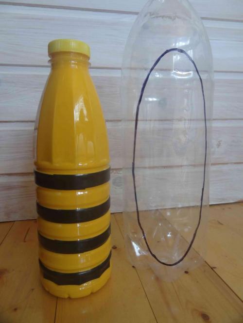 Пчела своими руками поделка из пластиковой бутылки. Для сада, огорода и настроения: мастерим веселых пчелок из пластиковых бутылок своими руками