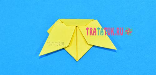 Объемная пчела из бумаги. Оригами пчела: простые пчелки из бумаги для детей