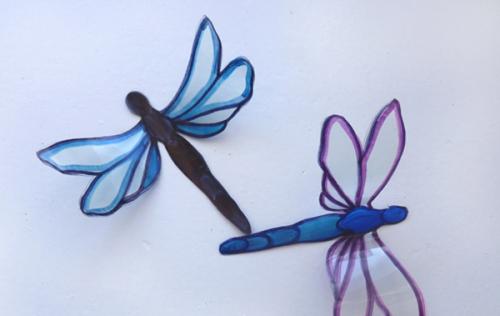 Стрекоза из пластиковых бутылок. Изящная стрекоза из пластиковой бутылки