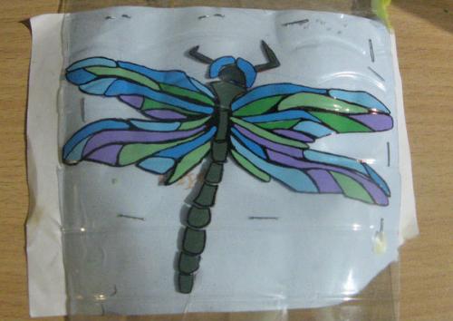 Стрекоза из пластиковых бутылок. Изящная стрекоза из пластиковой бутылки