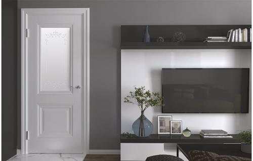 Цвет дверей в интерьере 2022. Белые двери