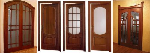 Как сочетать цвет входной двери и межкомнатных. Сочетание дверей в интерьере