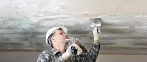 Как клеить потолочную плитку. Подготовка поверхности 04 Как клеить потолочную плитку. Подготовка поверхности 04