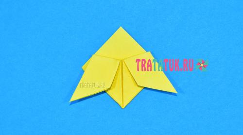 Объемная пчела из бумаги. Оригами пчела: простые пчелки из бумаги для детей