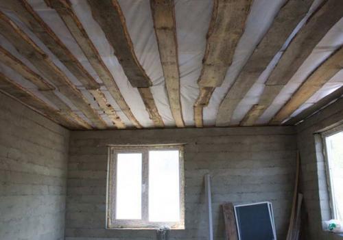 Как утеплить потолок изнутри в частном доме. Устройство внутреннего утепления бетонного потолка 01 Как утеплить потолок изнутри в частном доме. Устройство внутреннего утепления бетонного потолка 01