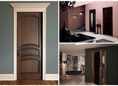 Темные двери правильное сочетание цвета пола и дверей. Правила подбора цвета дверей и пола