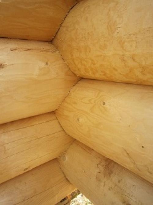 Оцилиндрованное или строганое бревно. Что лучше, сруб из оцилиндрованного или строганного вручную бревна? 12