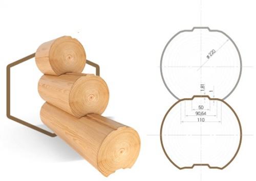 Дома из круглого леса. Лес кругляк, дом из кругляка, особенности строений из кругляка. Как правильно сделать сруб из кругляка Как строить из круглого леса