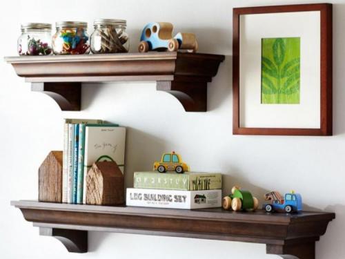 Эксклюзивные полки на стену. Виды настенных полок