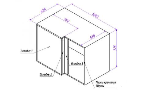 Встроенная кухня своими руками. Проектирование кухни своими руками 01