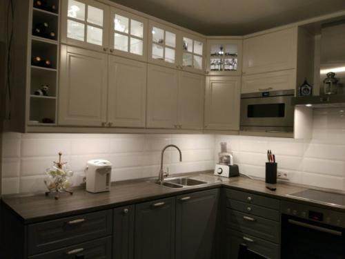 Кухни со встроенной техникой. Специфические особенности встроенной кухни 06