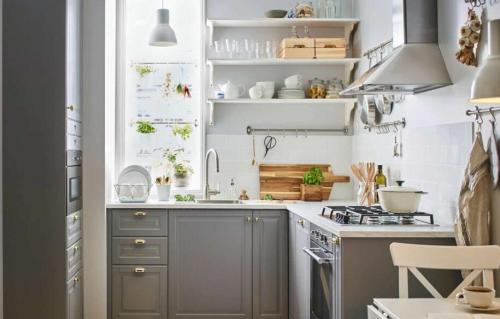 Кухня до потолка икеа. Кухни ИКЕА: ТОП-200 фото оригинального и стильного дизайна кухни с мебелью из магазина IKEA