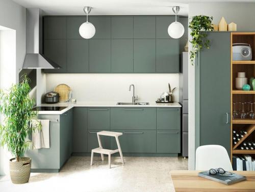 Кухня до потолка икеа. Кухни ИКЕА: ТОП-200 фото оригинального и стильного дизайна кухни с мебелью из магазина IKEA