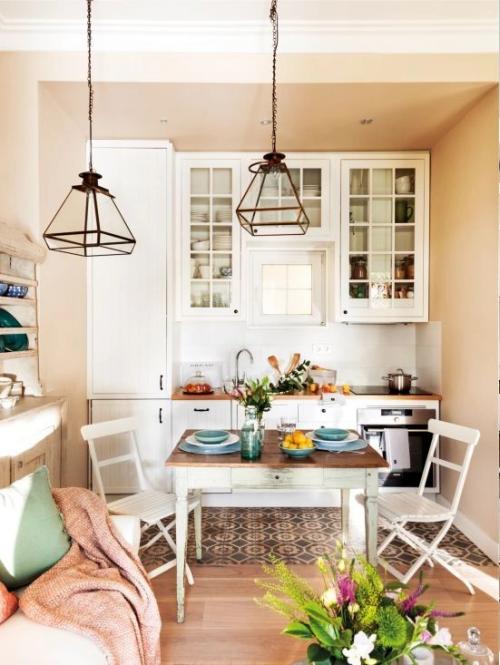 Прямая кухня от планировки до дизайна. Особенности дизайна прямой кухни + 120 идей оформления в фото 09